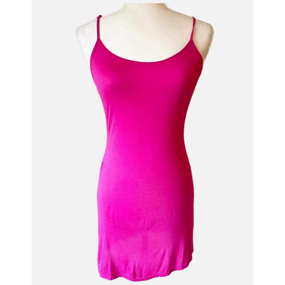 NWT! Free People Lace Swing Dress Hot Pink Size S 2-Piece - Picture 6 of 10